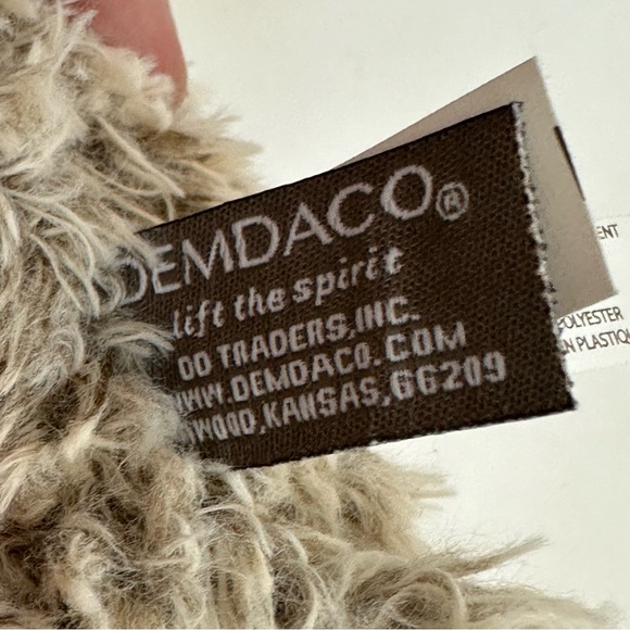 Demdaco Teddy Bear Plush Lift The Spirit Stuffed Animal Toy Hello Big Si… - Picture 10 of 15